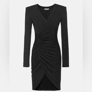 Lichi Black mini dress